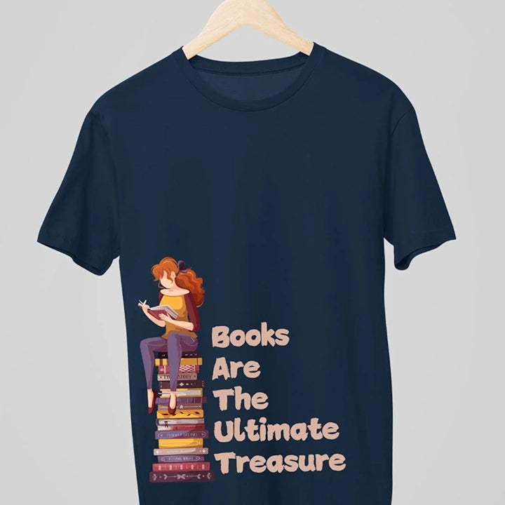 BOOKS ARE THE ULTIMATE TREASURE WITH SO MANY BOOKS T-SHIRT
