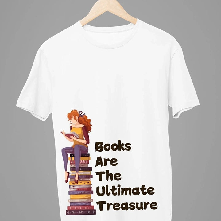 BOOKS ARE THE ULTIMATE TREASURE WITH SO MANY BOOKS T-SHIRT