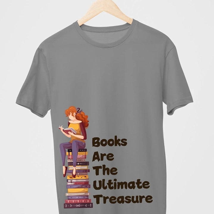 BOOKS ARE THE ULTIMATE TREASURE WITH SO MANY BOOKS T-SHIRT