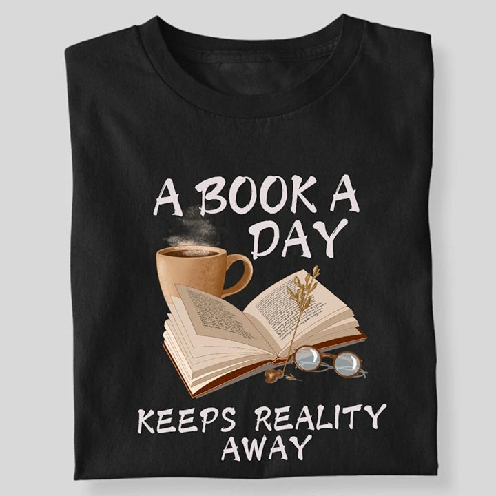 A BOOK A DAY T-SHIRT