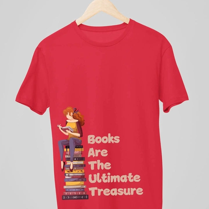BOOKS ARE THE ULTIMATE TREASURE WITH SO MANY BOOKS T-SHIRT