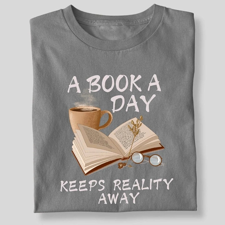 A BOOK A DAY T-SHIRT