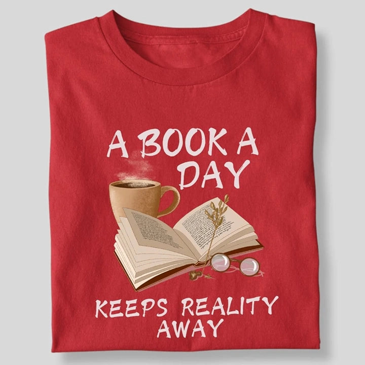A BOOK A DAY T-SHIRT